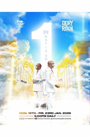 All glory to God for a mighty Day 1 of Glory Reign 🙌 He moved, lives were stirred, and the fire has been lit. 4 days to go — don’t miss what God is set to do. Come and be part of it!#gloryreign #fypppppppppppppppppppppppp #salvationministries