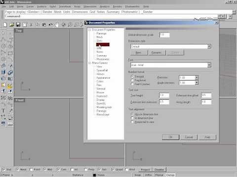 Rhino 3D Car Tutorial Intro Blueprint Setup