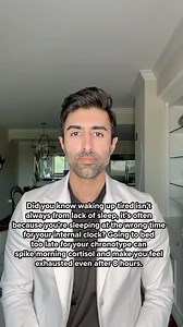 Why You Can Wake Up Tired After 8 Hours Waking up exhausted is often a timing problem, not a sleep-quantity problem. Sleeping out of sync with your internal clock disrupts hormones and worsens morning fatigue. ⏰ Chronotype matters Your chronotype reflects whether your biology favors earlier or later sleep. When people, especially evening types, sleep at times that don’t match their internal clock, they experience more daytime sleepiness and poorer function even with adequate sleep duration. This