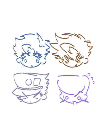 JOJO角色参考合集：Jonathan、Joseph、Jotaro、Josuke