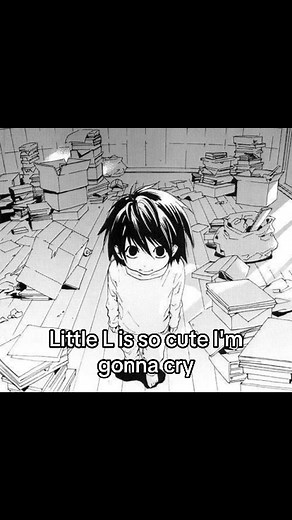 Cute Little L Moments from Death Note
