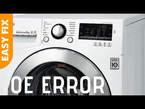 ✨ LG WASHING MACHINE - OE ERROR FIX ✨