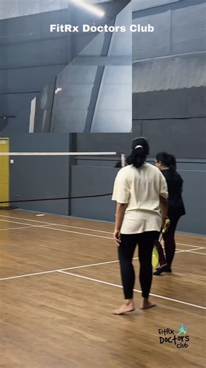 Doctors Club | FitRx 🩺🏃‍♂️ on Instagram: "No stethoscopes. No protocols. Just sweat, focus, and fire. Doctors playing with heart. FitRx 🏸❤️ #doctorsclub #doctors #walkathon2025 #doctorsofinstagram #chennaidoctors #healthiswealth #fitrx #chennai #doctorswithoutborders #stressmanagement #stressbuster #networking #chennairunners #run #walk #badminton #badmintonplayers"