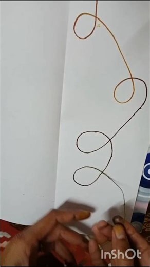 Flowers making using thread 💐🌸 #art #shorts