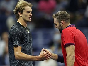 Zverev advances to US Open fourth round after Sock withdraws