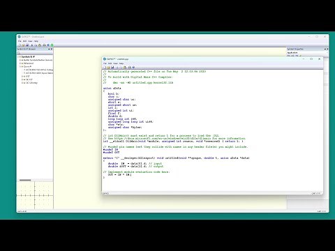 Using C++ and Verilog in QSPICE