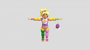 Stylized Toy Chica - 3D model by Goober (@Irjddjd)