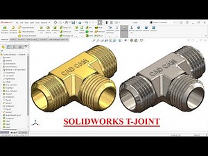 SolidWorks Tutorial T-Joint Modeling