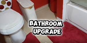 Watch Bathroom Upgrade on a Budget | Bath Mat Set Review on Amazon Live