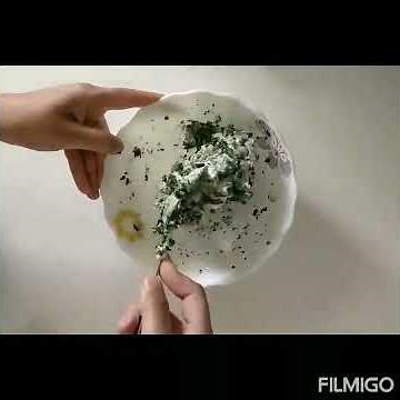 Easy Puff pastry Cups/Basket with spinach and cream cheese filling | Appetizer |Snack