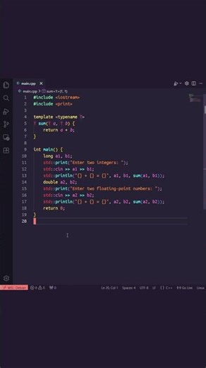 What are templates in C++? #shorts #coding #cpp
