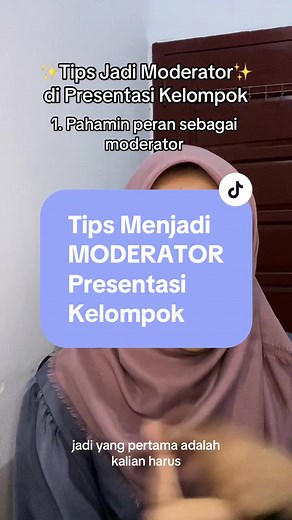 Tips Menjadi Moderator Handal untuk Presentasi Kelompok