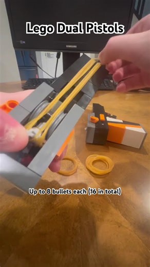 Lego Dual Pistols #lego #legogun
