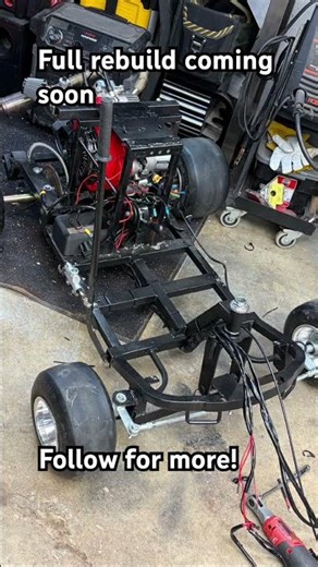 Full rebuild on mobility scooter! #welding #gocarting