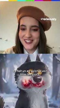 She tells us what goes on behind the scenes at the INTERMARCHÉ ad.