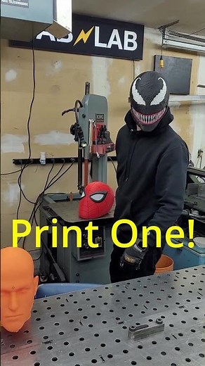 Print a Helmet for Cosplay or Halloween!