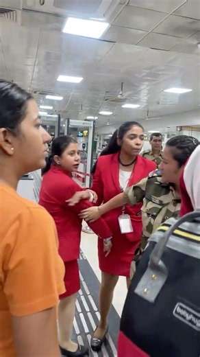 Just another airport brawl in India