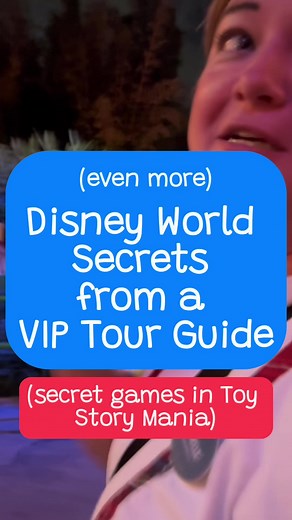 Disney Secrets from a VIP Tour Guide (Part 3): Toy Story Mania secret games!! #disneyworldviptour #toystorymania #disneyviptour #disneyviptourguide #disneyworld #hollywoodstudios #waltdisneyworld #toystory #viptour #disneysecrets #disneyadult #disneyadults #livenearthecastle