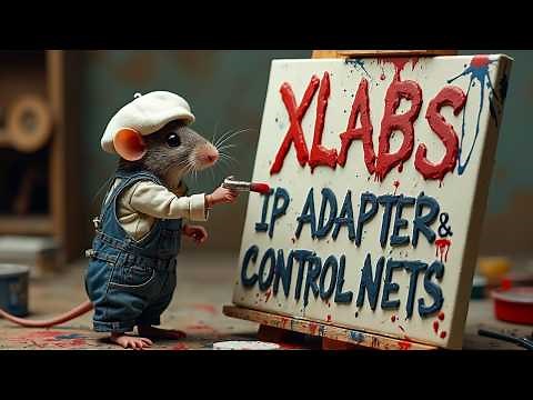 Flux.1 - IPAdapter, ControNets & LoRAs from XLabs AI in ComfyUI!