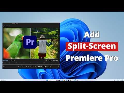 How to Add a Split Screen Effect in Premiere Pro