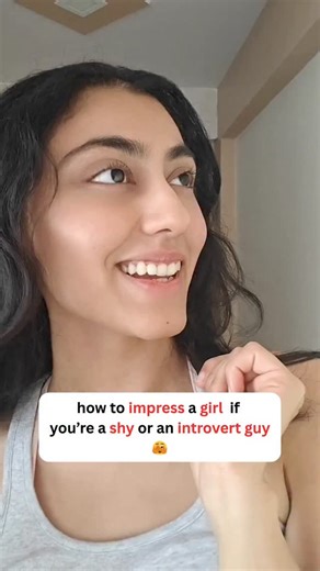 Riyah Samnani on Instagram: "are you...shy/introvert? [how to impress a girl if you are a shy guy, dating tips for shy and introvert guys, how to talk to a girl if you are a shy guy] #datingtips #shyguy #introvertlife #introvertproblems #relatablereels"