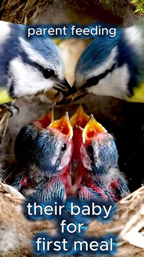 🥰 😍#baby #birds #wildlife |short video|