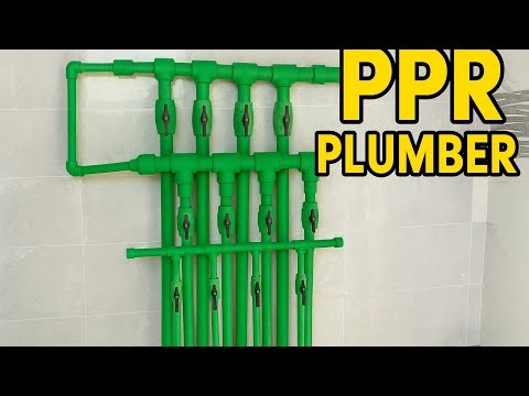 PPR We'll tell you how to fit 2-inch and 1-inch PPR pipes.All country #plumbing Kuwait kam kaise kar