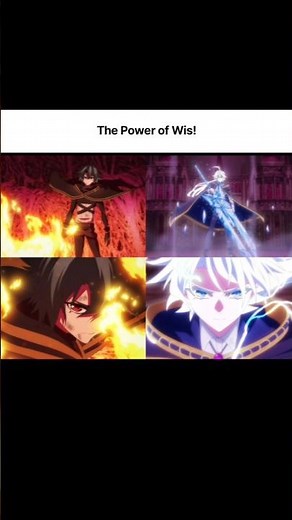 Ignis Wis vs Albis Wis 🔥 Fire vs Ice Magic Showdown | Ultimate Battle Edit ⚔️