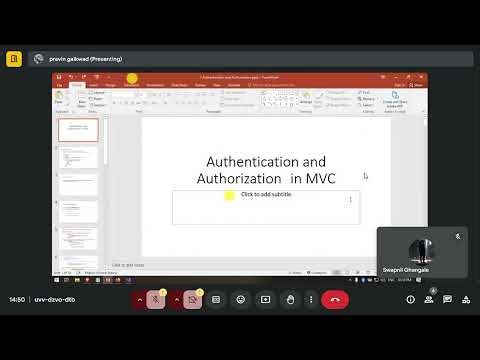 MVC Lecture 10 Authentication And Authoriazation