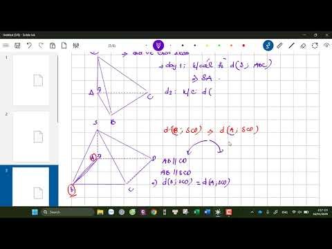 KHOẢNG CÁCH TRONG KHÔNG GIAN PHẦN 2A