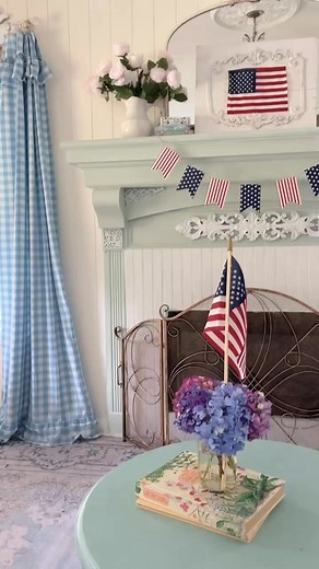 17K views · 277 reactions | Patriotic… but make it cottagey cute ✨#CottageStyle | CottageonWynn | Facebook