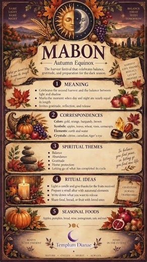 Mabon: Meaning, Traditions & Autumn Equinox