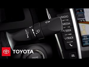 2012 Camry How-To: Washer Linked Intermittent Wipers | Toyota