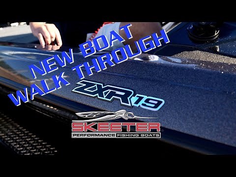 NEW 2023 Skeeter ZXR19 walk through and on water impressions