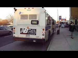 MTA Bus: 1999 OBI Orion V CNG Q66 Bus #9844 at 72nd St-Northern Blvd