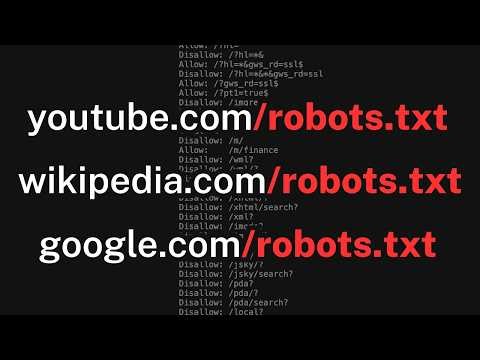 Why Do All Websites Have a Link to 'robots.txt'?