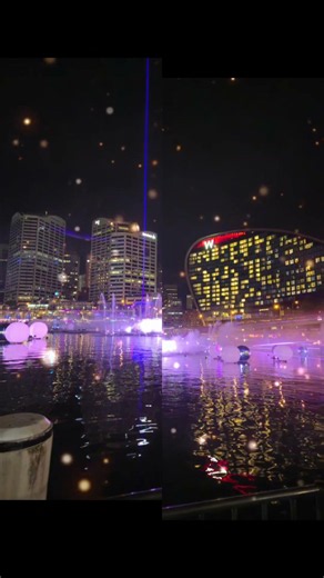 🎆 Vivid Sydney Laser Light Show at Darling Harbour ✨ #VividSydney