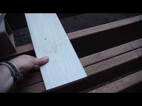 Azek Deck Prep for picture framing