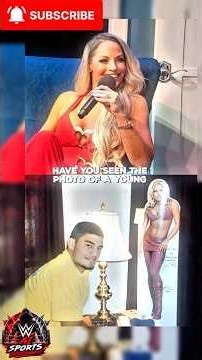 Roman Reigns’ First Crush? 😱 Trish Stratus Reveals the Story Behind the Famous Poster!#shorts#wwe