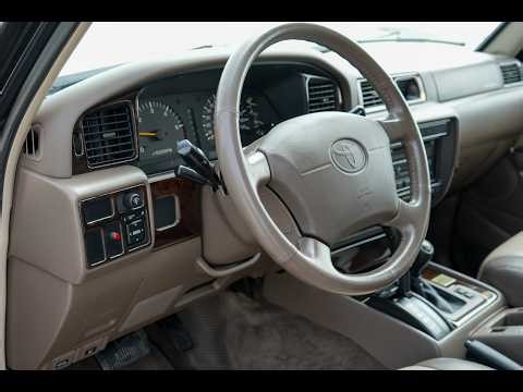 1997 FZJ80 40th Anny 68K BaT - Interior and electrical review.
