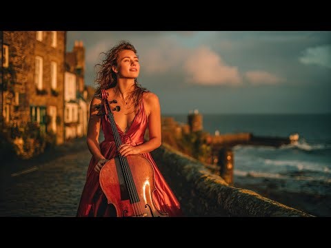🌊 Cello Music for Study & Concentration — Ocean Waves