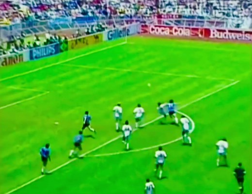 Diego Maradona Hand of God Goal 1986 Worldcup