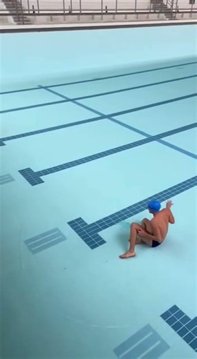 Funny Empty Pool Fail😂😂 #funny #shorts
