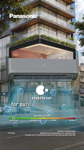 Panasonic AC | nanoe™: Where Cooling Meets Care