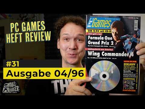 PC Games 04/1996 – Wing Commander 4, Formula One GP2, Duke Nukem 3D and more in retrospective