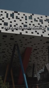 Afraid of drawing buildings? This changes everything: You don’t need to draw buildings perfectly to bring them into your sketchbook. ✨ In this urban sketching course, I’ll show you how to plan your sketches, simplify complex buildings, and quickly add depth with perspective. It’s not about perfection. It’s about expression, movement and bold, beautiful pages. 🖌️ Only pen and paper needed 🎥 Simple tutorials to learn the basics 📖 3 step-by-step sketches to practice at home Ready to fall in love