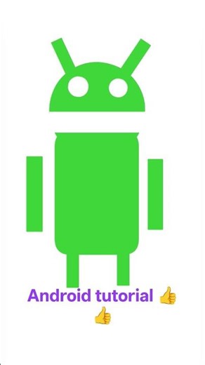 Android tutorial 👍👍