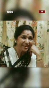 Asha Bhosle's 1987 BBC interview: 'A song must have good lyrics' | BBC News India