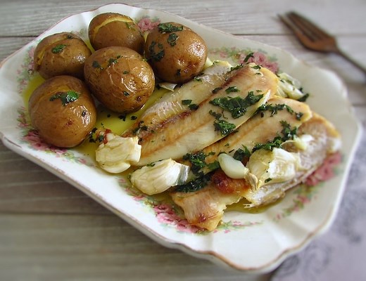 Baked Hake Fillets Recipe | Food From Portugal