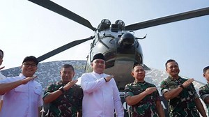 Kisah Helikopter PUMA S.A-330 Bertengger di Simpang Sentul Cibinong Bogor, Satu-satunya di Dunia - Tribunnewsdepok.com